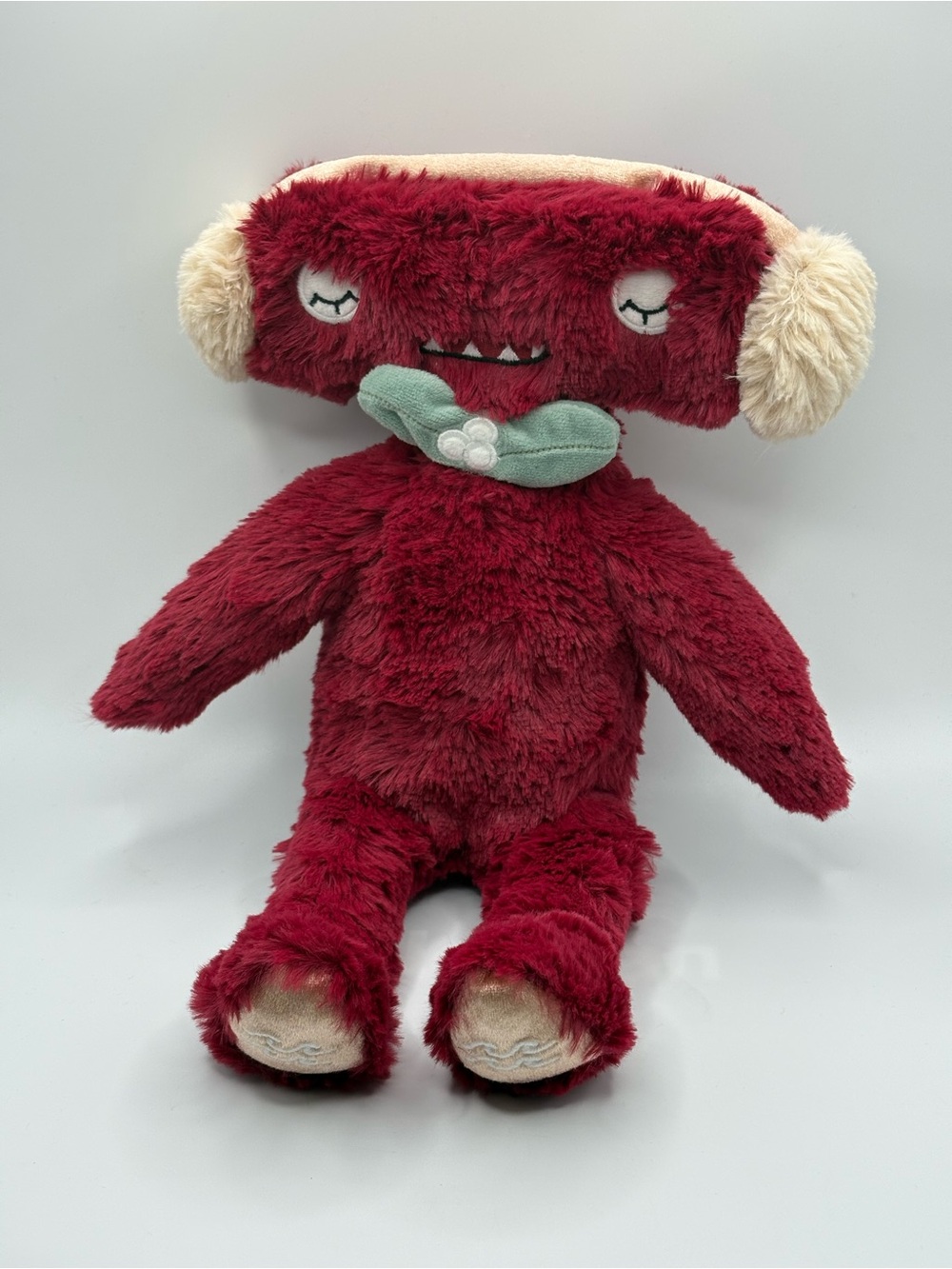 2022 Cranberry Slumberkins Holiday Plush Stuffed Toy Hammerhead Shark 12"